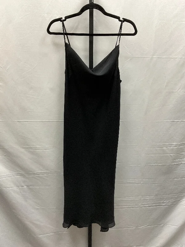 Black Dress Casual Midi New York And Co, Size L