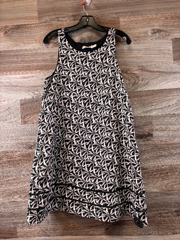 Black & White Dress Casual Midi Vineyard Vines, Size M