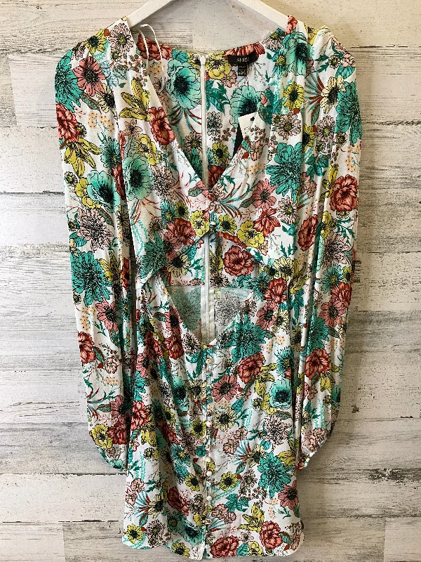 Multi-colored Dress Casual Midi Nordstrom, Size Xs