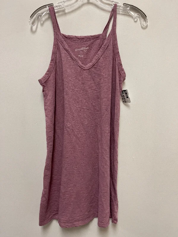 Purple Dress Casual Midi Universal Thread, Size S