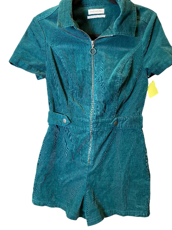 Romper By Urban Outfitters In Teal, Size: M