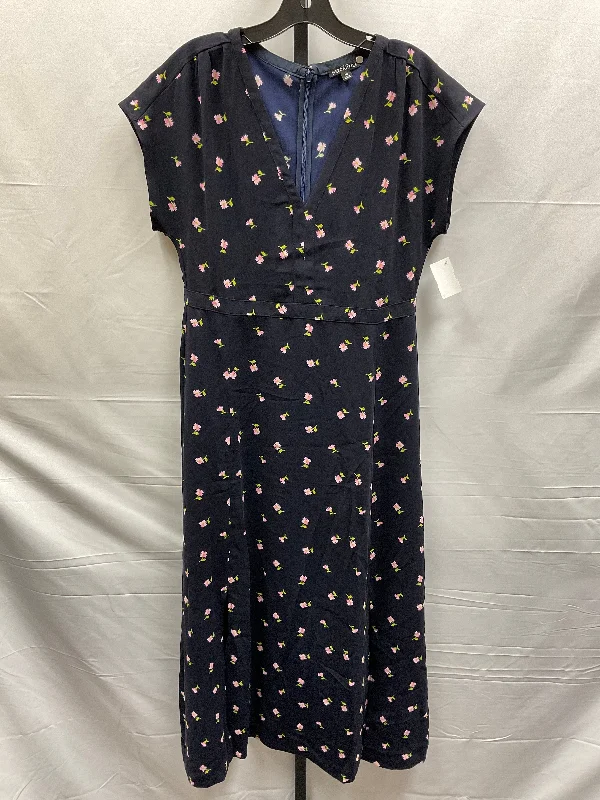 Floral Print Dress Casual Maxi J. Crew, Size M