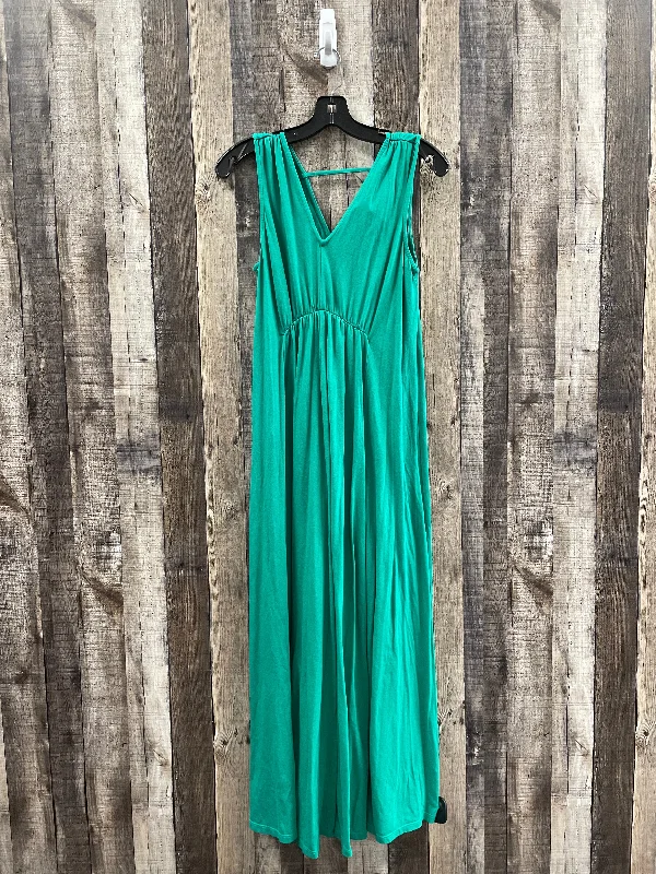 Green Dress Casual Maxi Soft Surroundings, Size S