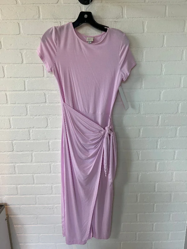 Pink Dress Casual Maxi A New Day, Size Xs