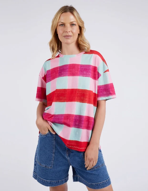 Elm Monaco Check Tee