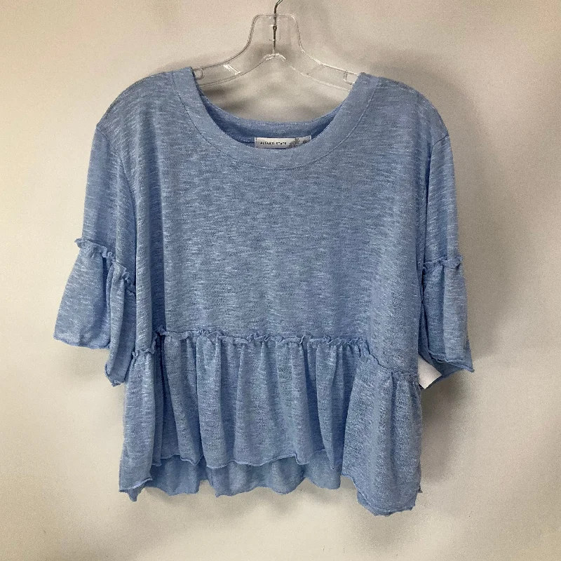 Top Short Sleeve By Altard State In Blue, Size: Xxl