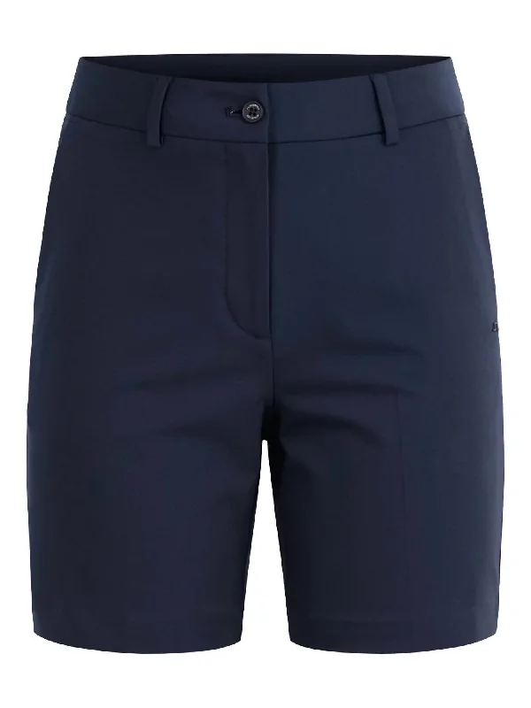 Women's Gwen Long Golf Shorts In Jl Navy