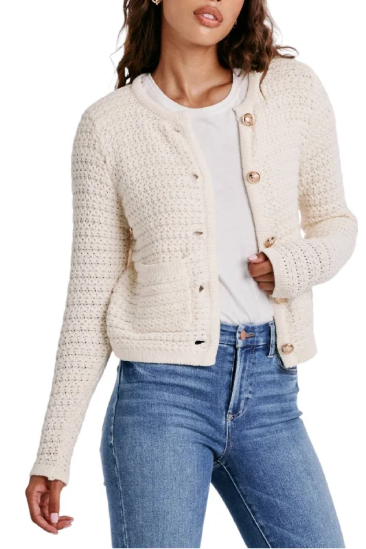 Cambria Sweater In Cream