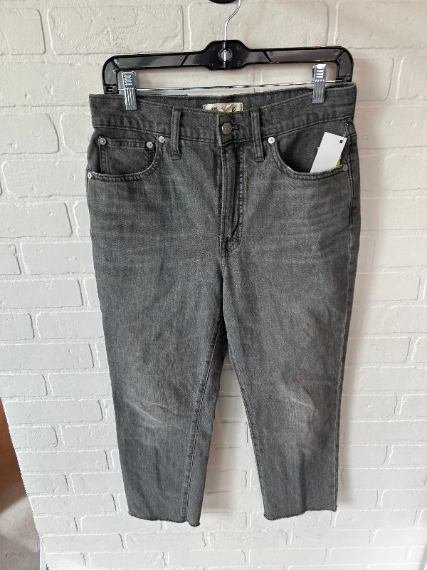 Jeans Boyfriend By Madewell In Grey, Size: 6