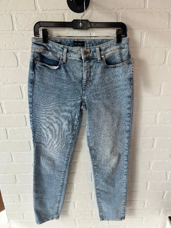 Jeans Straight By Talbots In Blue Denim, Size: 2