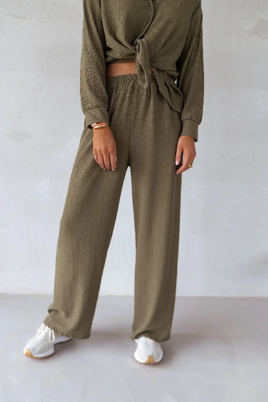 Khaki Dallas Pants