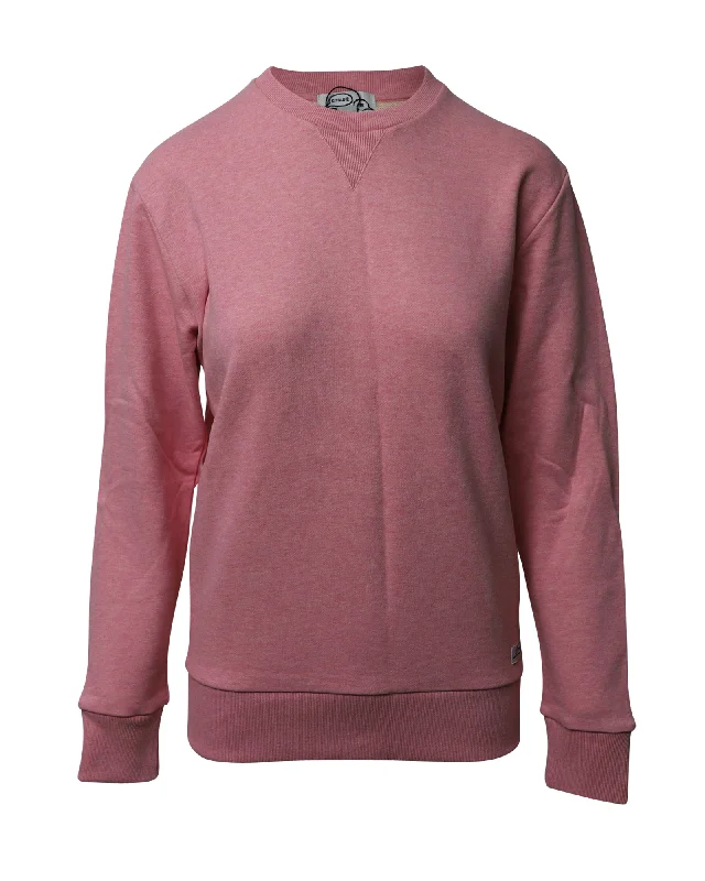 Maison Kitsune Sweatshirt in Pink Cotton