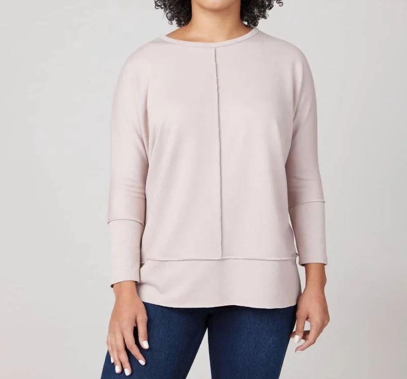 Perfect Length Dolman Sweatshirt In Oat