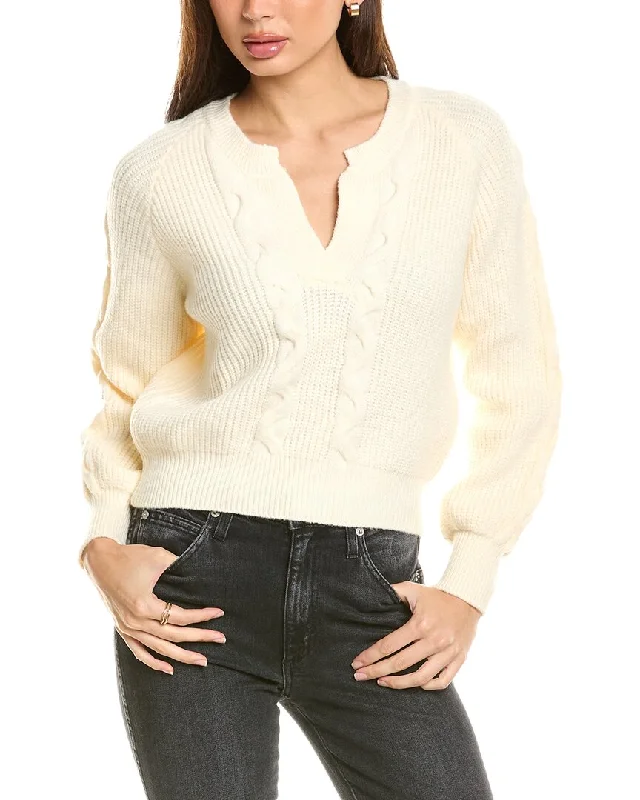 Seraphina Split Neck Sweater