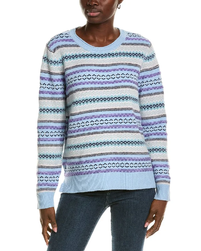 tyler böe Fairisle Wool-Blend Sweater