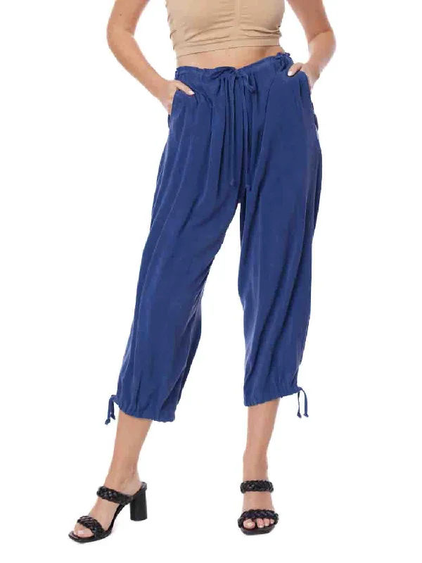 Tianello TENCEL™  Drawstring "Flood" Pant - XL